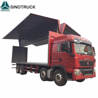 China high quality low price SINOTRUK HOWO 20 ton HOWO wing van cargo truck 9800x2496x3630mm for sale