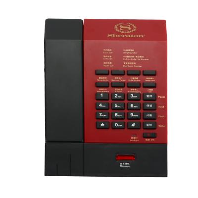 China Nobama A28 Manufacturers Direct Flat Panel High End Luxury Hotel Room Telephone for sale