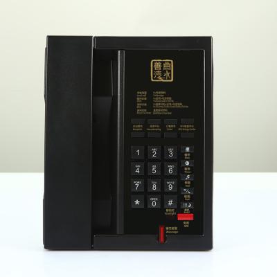 China Factory Direct Hotel Room NBM A18 ODM Analog Guest Room Fixed Desk Luxury OEM Hotel Room Telephone Panel for sale