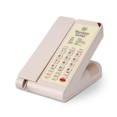 China Hotel Nuobama Home Business Land Line Guest Room Phone China Desk Telephone For Hotel Lobby for sale