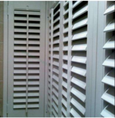 China Real wood decoration plantation shutter components made of Paulownia/poplar/pine/radiata plywood for sale