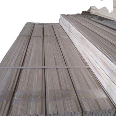 China Traditional Paulownia Wood Chamfer Concrete Triangle Square Trapezium Slats Sticks Strips for sale