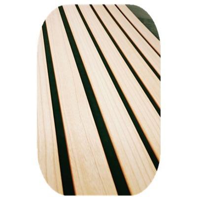 China Sun Shading Factory Direct Sale AA Grade Paulownia Wood Slats Timber Blind Slats for sale