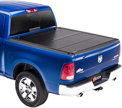 China Tailbox Custom-Fit Pickup Truck Tonneau Covers For Dodge Ram Antioxidation Rear Box Cover Aluminum Triple Canopy Truck Bed Protector for sale