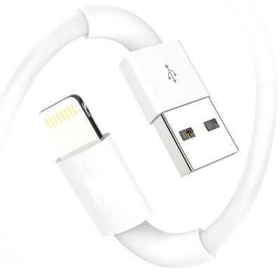 China Mobile phone white data cable for iphone 11 12 13 for sale