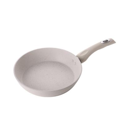 China Viable Induction Wok Pan Ice Fried Rice Pan Ice Frying Pan Non-Stick Non-Stick Pans Forged Aluminum Ceramic Cooker Cream Pan for sale