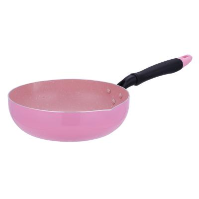 China 2022 viable new non stick with marble coating frying Pan High Quality cheap price pans hot cookware kitchen sets for sale