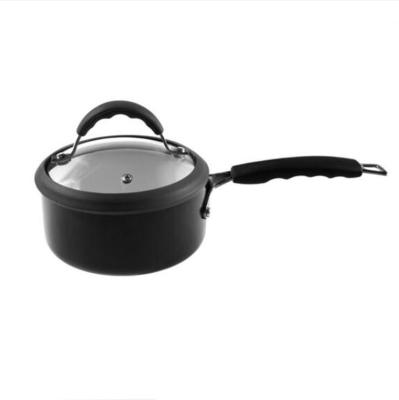 China Sustainable Aluminum Ceramic Nonstick Pan High Quality Pan Sets Single Handle New The Milk Pot for sale