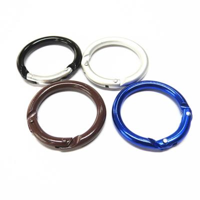 China Clothes/Bags/Hats/Gift Metal Ring Round Hook Openable Key/Hot Selling Key Accessories for sale