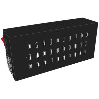 Κίνα Popular Multi-Port 30 Ports Desktop USB Charger Multiple Devices For Pad Laptop Smartphone Charging προς πώληση