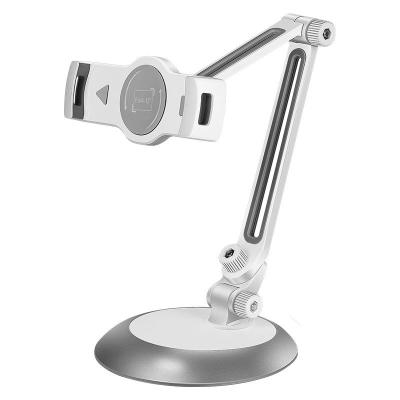 中国 2021 Popular Ergonomic Universal Desktop Cell Phone Holder Aluminum Tablet Stand Adjustable Mobile Phone Stand 販売のため