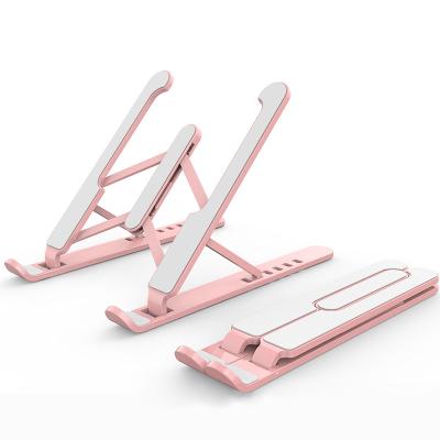 중국 FREEFENG adjustable laptop computer bracket foldable pc stand height aluminum laptop holder 판매용