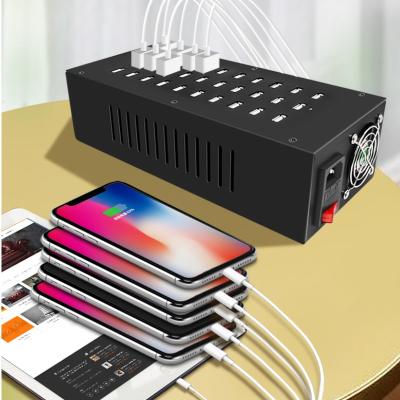 China Universal Desktop Multi 10 Ports USB Charging Station For All Kinds of Smart Phones zu verkaufen