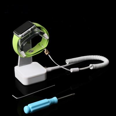 China Acrylic Smart watch security stand holder with anti theft alarm Te koop