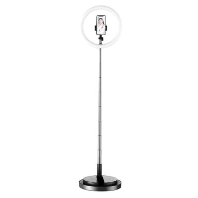 China Cell Phone Holder For Live Stream Photographic lighting Makeup Selfie Ring Light With Tripod Stand zu verkaufen