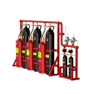 China                  4.2MPa 120L Red FM-200 FM Fire Suppression Systems for Fire Fighting Equipment              for sale