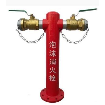 China High Efficacy Foam Fire Hydrant Pressure Range 0.6-1.2MPa for Outdoor Fire Protection for sale