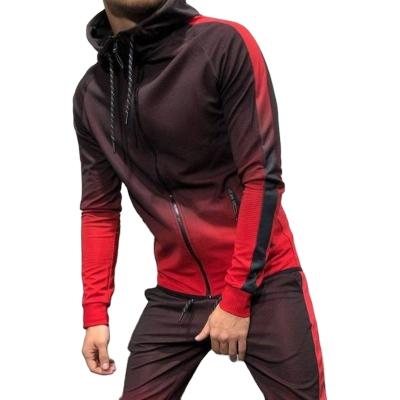 China 2020 Breathable Sweatpants Suit Sports Tracksuit Men Tracksuit Set Breathable Custom Hoodie Set Mens Joggers Suits Set for sale