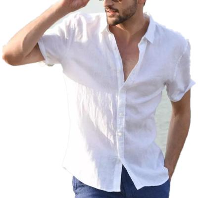 China Breathable Workmanship Mens Sports Shirts Normal Short Sleeve Shirts For Men Custom Made Plain Casual Shirts For Men for sale