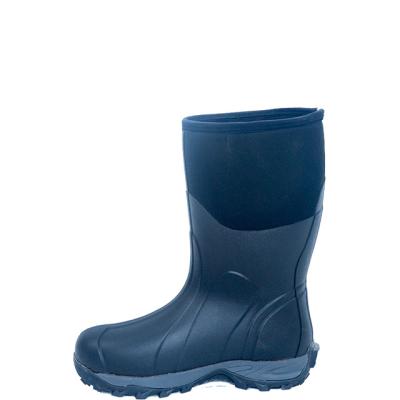 China Around 9mm Neoprene Rubber Wellington Muck Boots Waterproof Men for sale