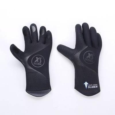 China Wholesale Durable 5 Mm Neoprene Gloves Five Finger Premium Diving Glove for sale