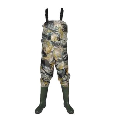 China Unisex Breathable Waterproof Neoprene Portable Chest Fishing Waders for sale