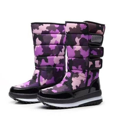 China High-tube Cold-proof Non-slip Waterproof Warm Winter Fishing Riding Boots Outdoor Snow Boots for sale