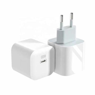 China Hot Selling Mobile Phone 5V4A USB-C Wireless Charging 20W USB Port Charger Compatible Adapter One Cell Mobile Phone Fast Fast Charger for sale