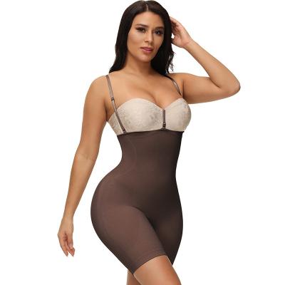 China New Antibacterial Hot Selling Women Antibacterial Full Body Shapewear Jumpsuit Waist Butt Lifter Shaper Panties for sale