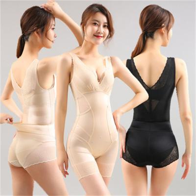 China Butt Lifter Antibacterial Postpartum Diet Body Shaping Jumpsuit Belly Shaper Corset Body Shaper for sale