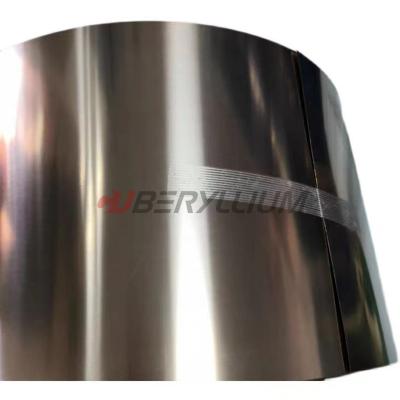 China BrB2 Qbe2.0 hartes Temperament der Beryllium-Kupfer-Streifen-Banddicke-0.12mmx250mm zu verkaufen