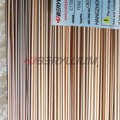 China Grado de cobre 312 Dia. Sample Order de Rod 17200 del berilio 1 pedazo en venta