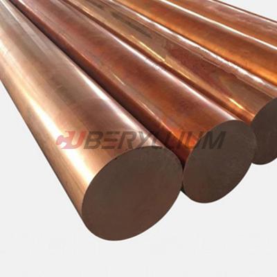 Chine High Conductivity Copper Round Bars For Heat Sink Inserts In Steel Plastic Molds à vendre