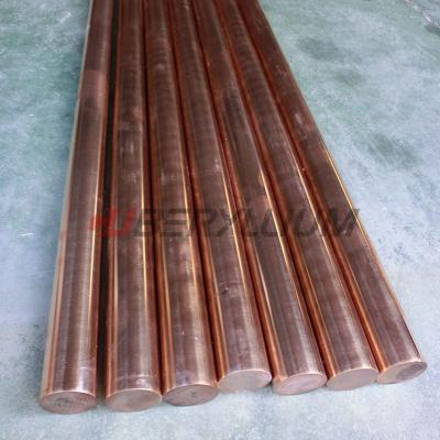 China CuZr Zirconium Bronze Alloy Round Bars ASTM B224 For Circuit Breaker Switches en venta