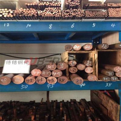 China SGS C15000 Zirconium Copper Rod 1mm - 6mm For Resistance Welding Wheels en venta