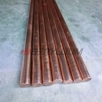 China ASTM B224 CuZr Copper Round Rod For Resistance Welding Electrodes Te koop