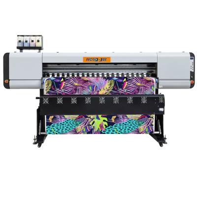 China Hotels textile fabric large format sublimation printer 1.8m 3.2m for polyester shirt tank top sports use for sale