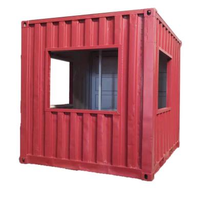 China 10 Foot Modern Temporary Storage Container House Environmental Protection Green Building for sale