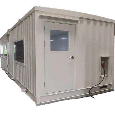 China Mechanical And Eletrial Cabinet Custom 20 Ft Special Container Floor Anti-Static Container Home for sale