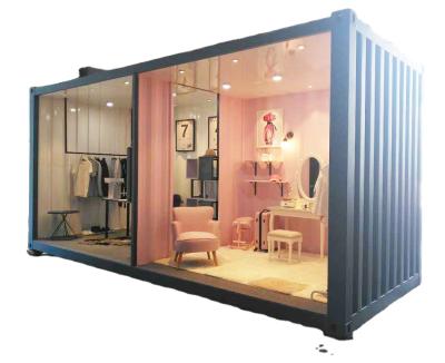 China Expandable Modern 20FT/GP/HC Mobile Assemble Shipping Container Shop Room Luxury China Price For Sale for sale