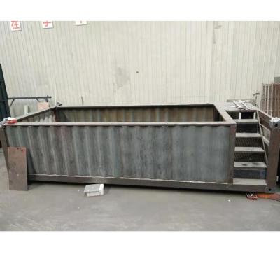 China Swimming / Playing New 20GP Container Pool For Sale piscina et de contenedor for sale