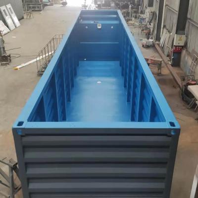 China Modern custom 40 GP container refitting pool and cabin for sale