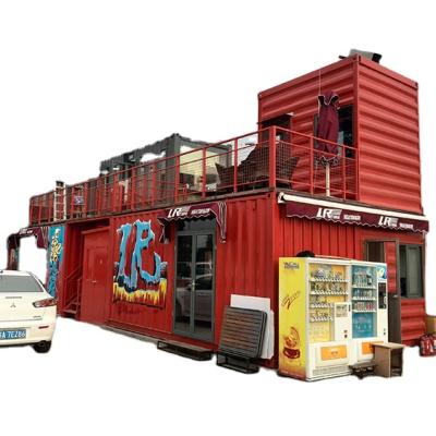 China Modern Prefab Movable Expandable Steel Container Luxury Shipping Exhibition House For Stage for sale