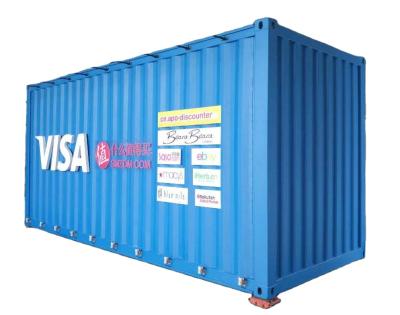 China Cheap Used 20ft Modern Mobile Expandable Shipping Container Store China for sale