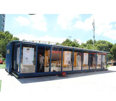 China New Modern 40GP Container Show Stage On Demonstration for sale