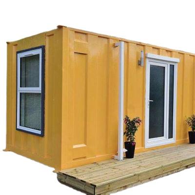 China 20FT Modern Prefab Container House Luxury Container Living Room Two Bathroom for sale