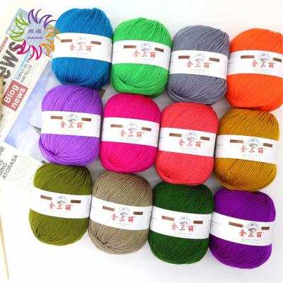 China ZHAONUO Turkish High Ply 8NM 4 8/4 HB Acrylic Knitting Yarn Anti-pilling High Bulk For Crocheting Shoes To Buy for sale