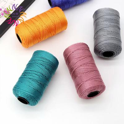 China ZHAONUO 2mm 3ply Dyed Gaziantep Grade Linen Polypropylene Filament Yarn Abrasion-Resistant (PP Thread) for sale