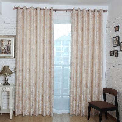 China Turkish Blackout Ring Grommet Curtain Drapes Flower Luxurious Embroidery Good Quality for sale