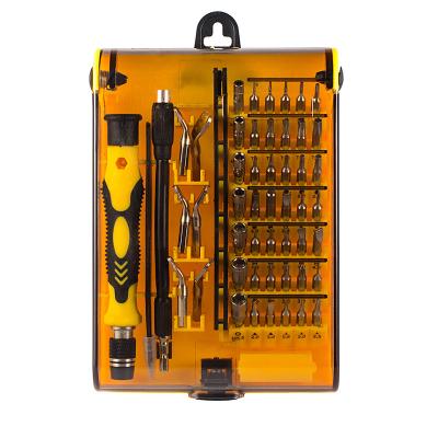 China Comfortable Handle WEEKS Precision Screwdriver Set Repair Tool Kit For Fixing Cell Phone, Computer, PC, Laptop, Tablet for sale